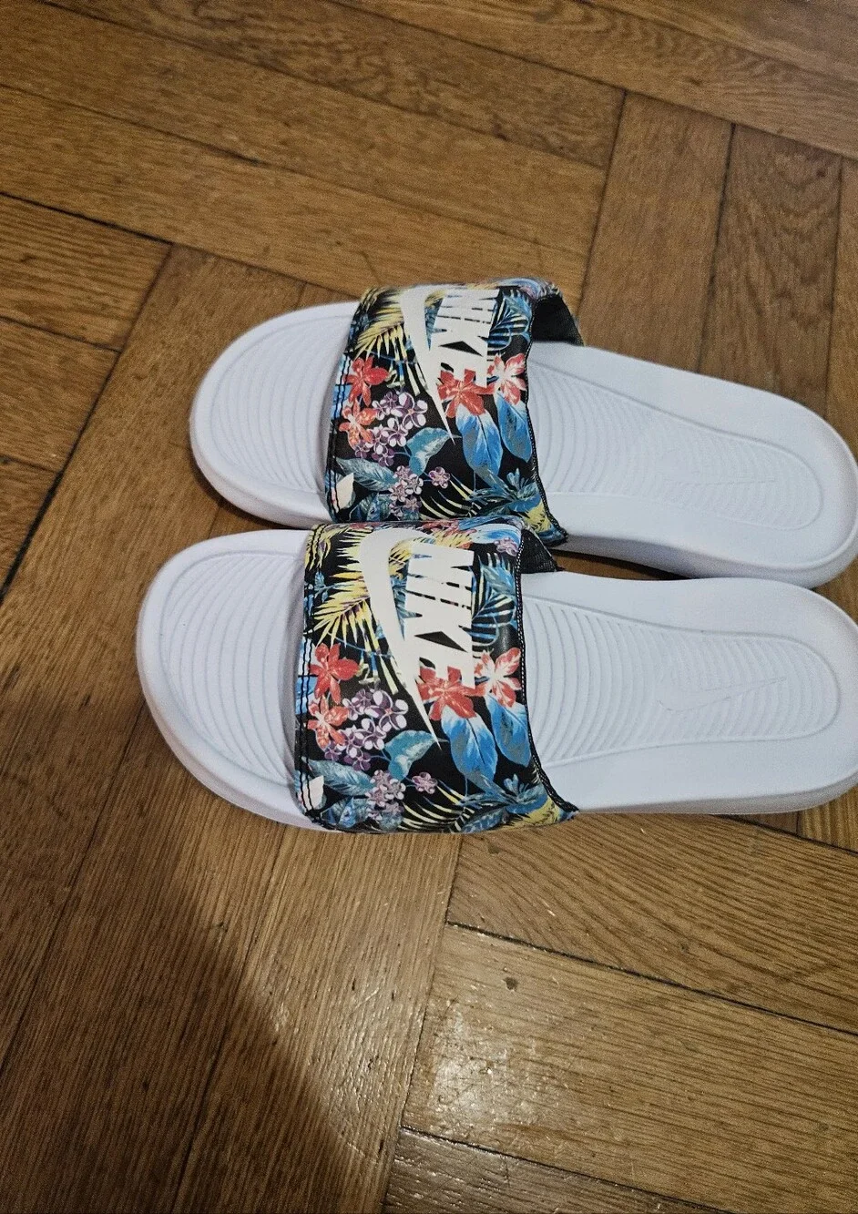 Nike Kids' Tropical Floral Slides